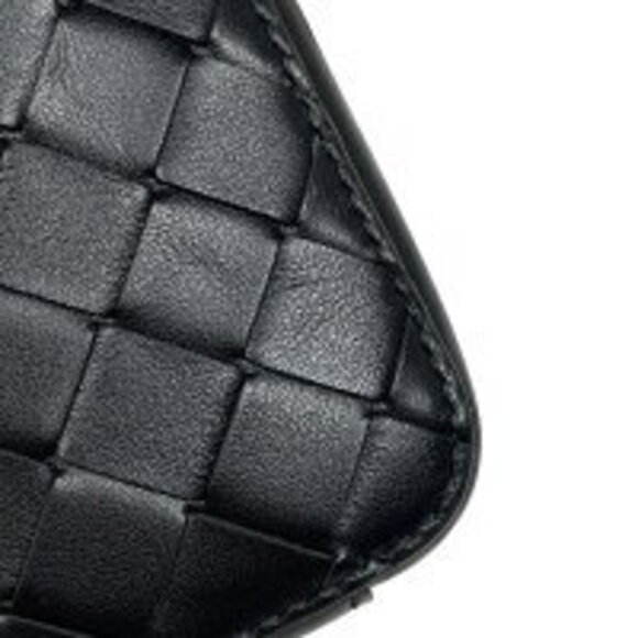 Bottega Veneta Intrecciato Crossbody Bag Leather Black - Picture 5 of 8